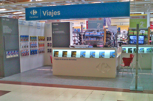 agencia viaje viajes carrefour dos hermanas