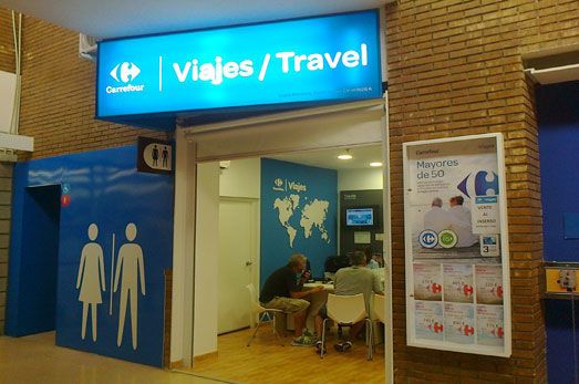 agencia viaje viajes carrefour finestrat