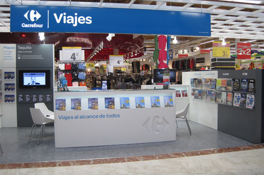 agencia viaje viajes carrefour mostoles