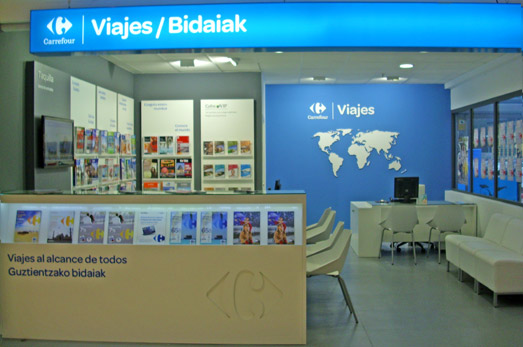 agencia viaje viajes carrefour oiartzun