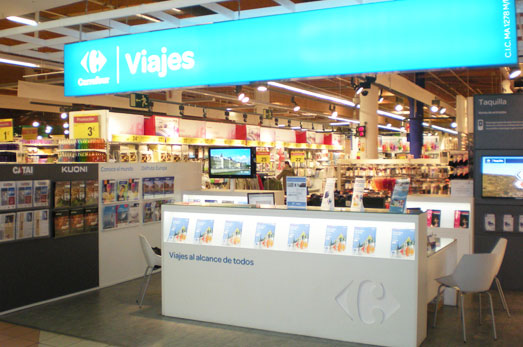 agencia viaje viajes carrefour san blas