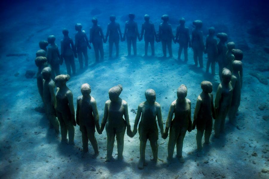 Vicissitudes, Grenada. Foto: Jason deCaires Taylor/ CACT Lanzarote