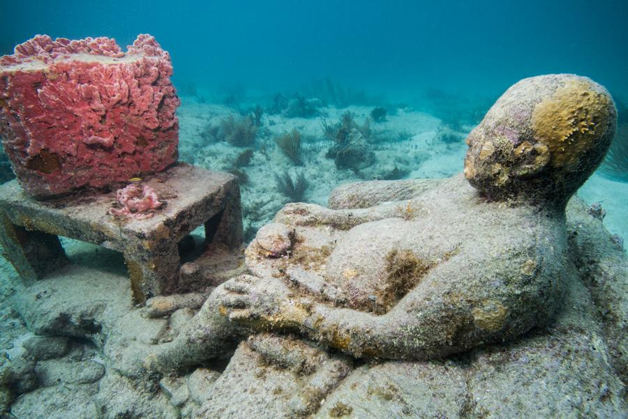 5. Ocean Atlas, en las Bahamas. Foto: Jason deCaires Taylor/ CACT Lanzarote.