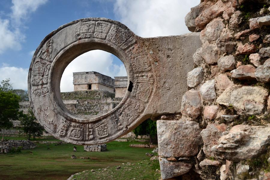 Juego de Pelota en Chichén Itzá, México. 