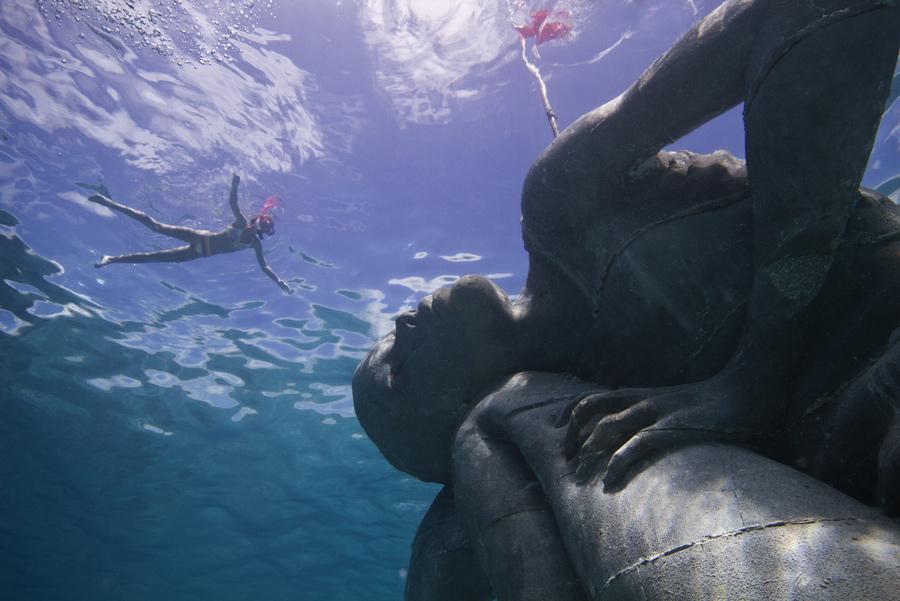 5. Ocean Atlas, en las Bahamas. Foto: Jason deCaires Taylor/ CACT Lanzarote.