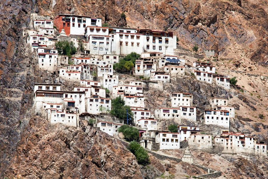 Monasterio budista Karsha Gompa 