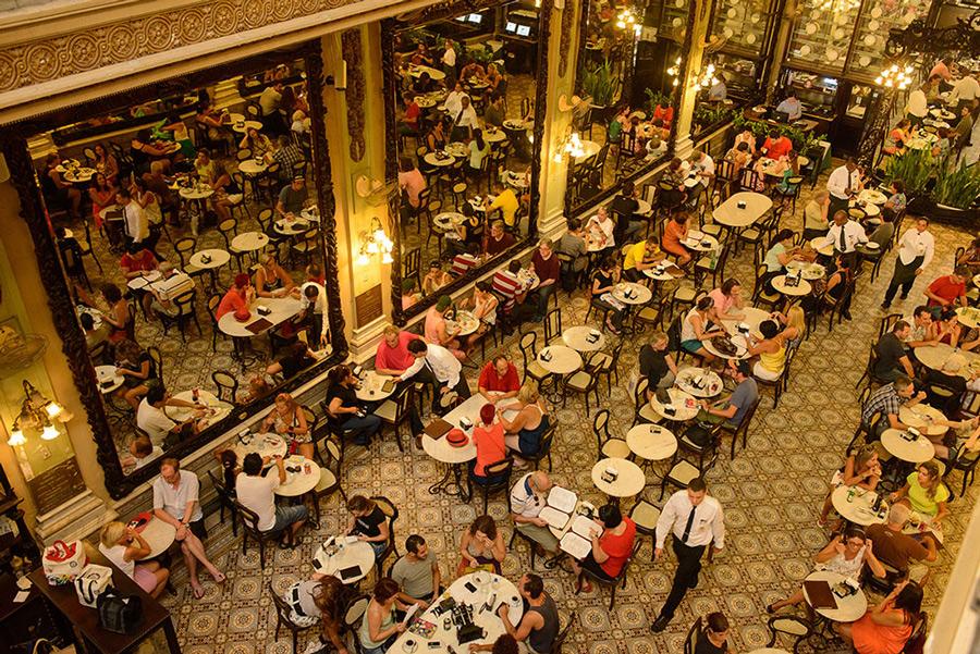 Confitería Colombo, símbolo cultural de Brasil.