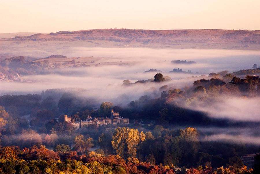 Haddon Hall, Bakewell, Inglaterra