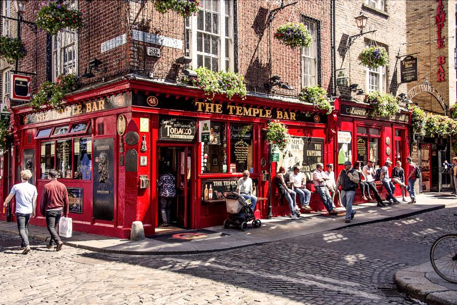 The Temple Bar, Dublín, Irlanda. Foto: Rolf G. Wackenberg / Shutterstock.com