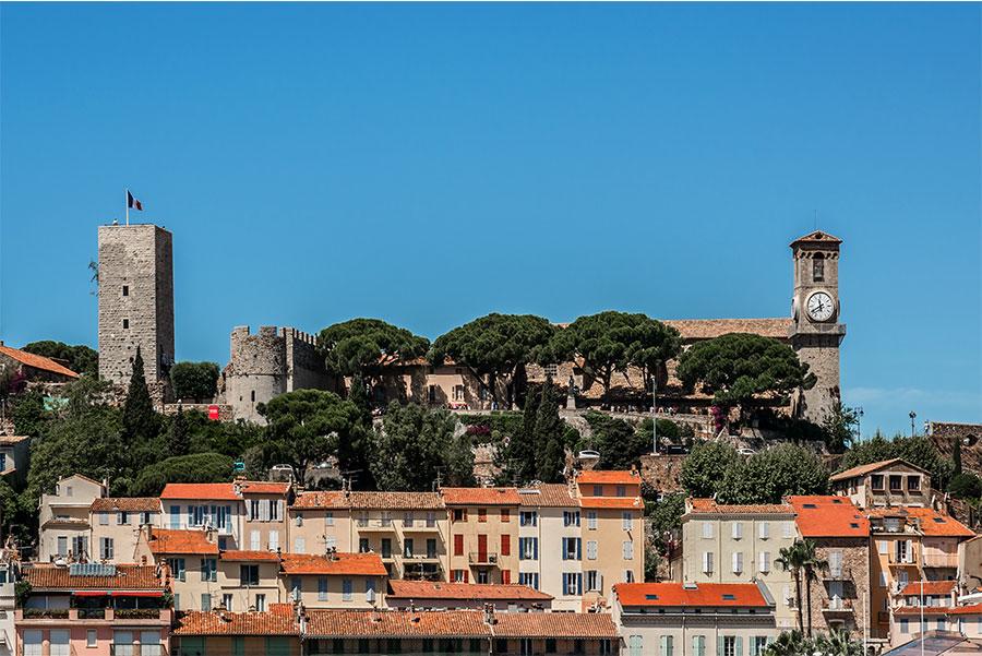 Le Suquet, casco antiguo de Cannes.