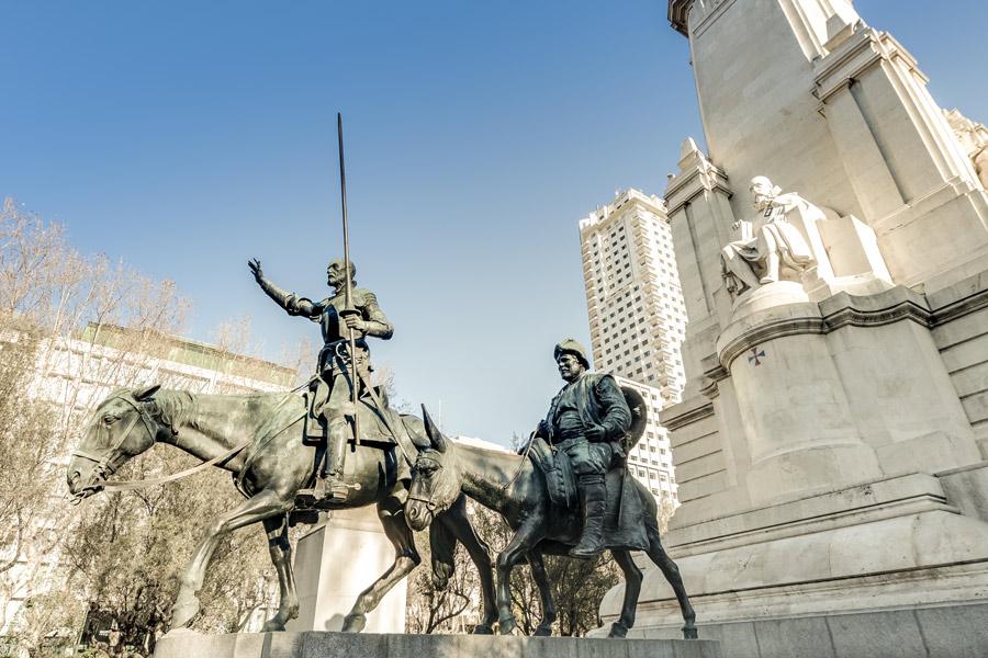 Plaza de España, Madrid.