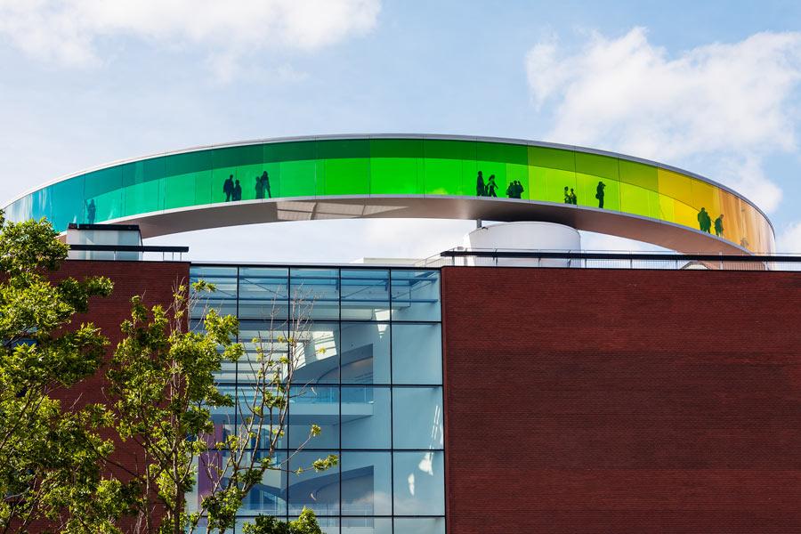 ARoS Art Museum en Aarhus, Dinamarca Foto: marekusz / Shutterstock.com 