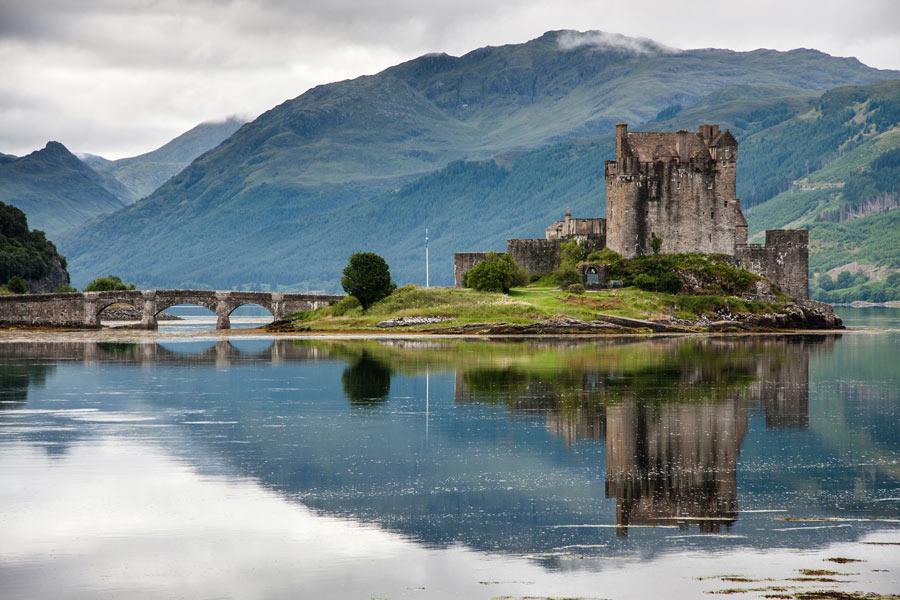  Castillo Eilean Donan, Highlands de Escocia 