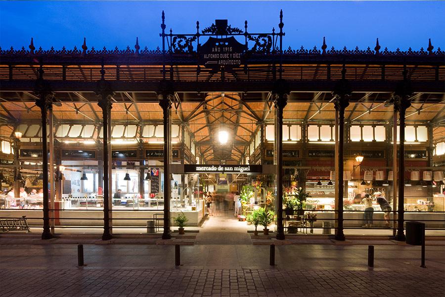 Fachada del Mercado de San Miguel, en Madrid Foto: ©Mercado de San Miguel