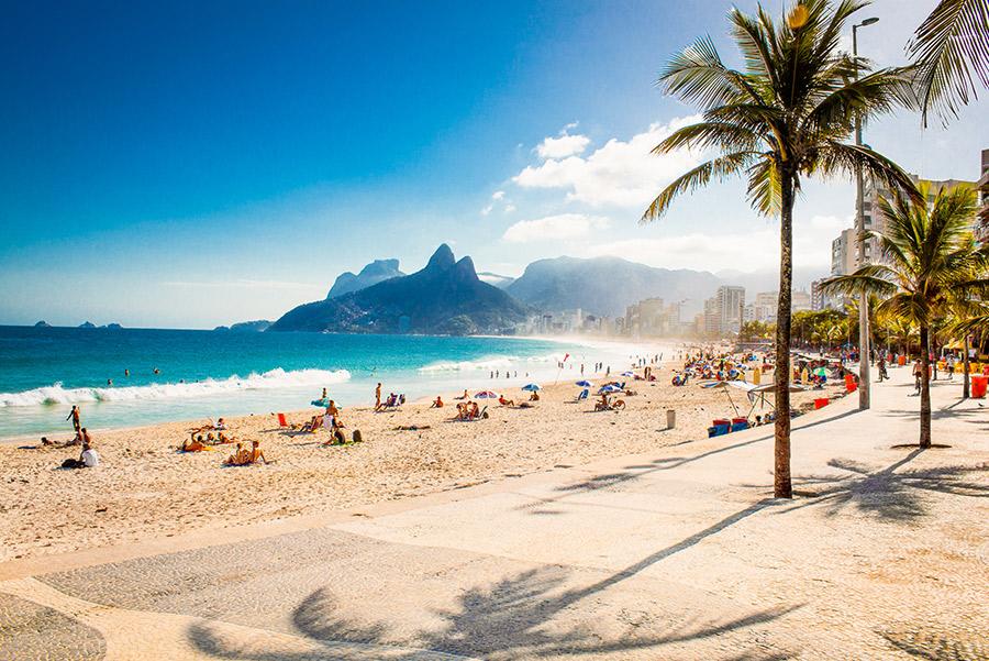 La playa de Ipanema. A.RICARDO / Shutterstock.com 