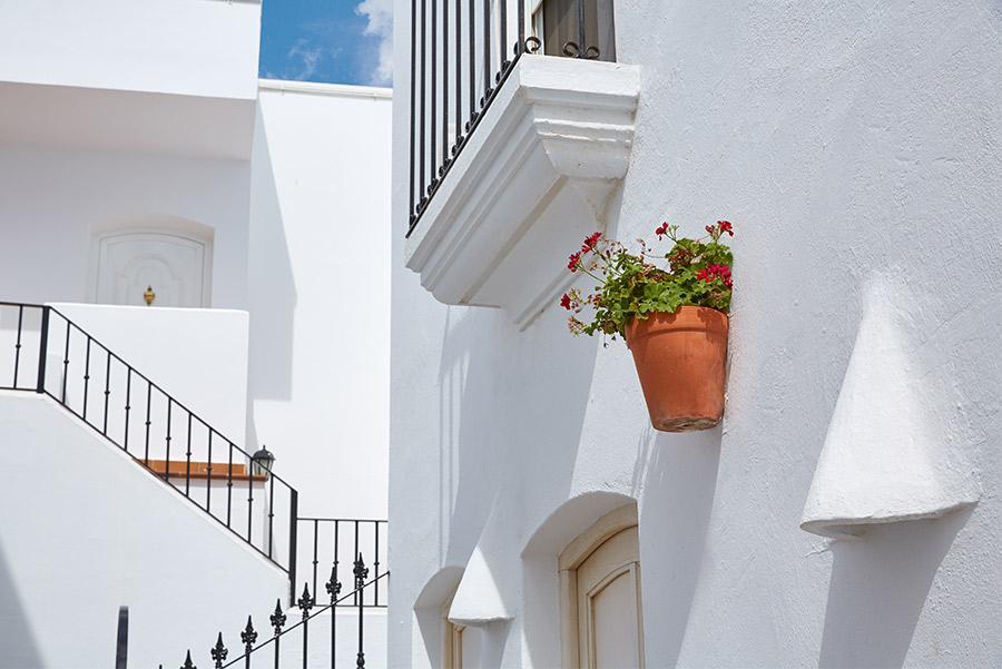 Típica calle de Mojácar. 