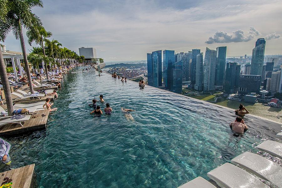 Marina Bay Sands, Singapur.