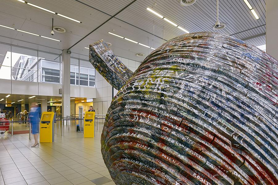 Pieza expositiva en Schipol        Foto: AMSTERDAM AIRPORT 