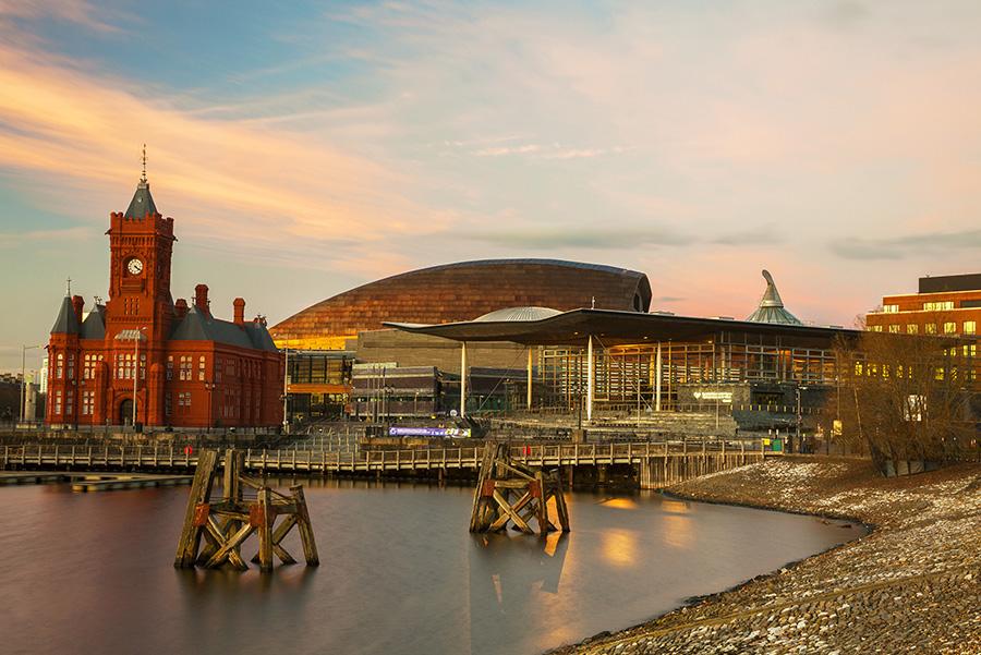 Bahía de Cardiff, Gales Foto: ©VisitBritain 