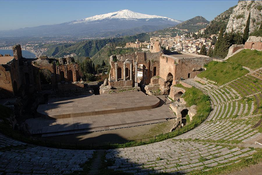 Teatro greco-romano de Taormina