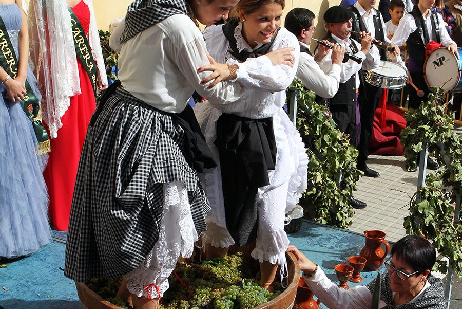 Fiesta de la vendimina en Rueda Foto: © Oficina de Turismo de Rueda 