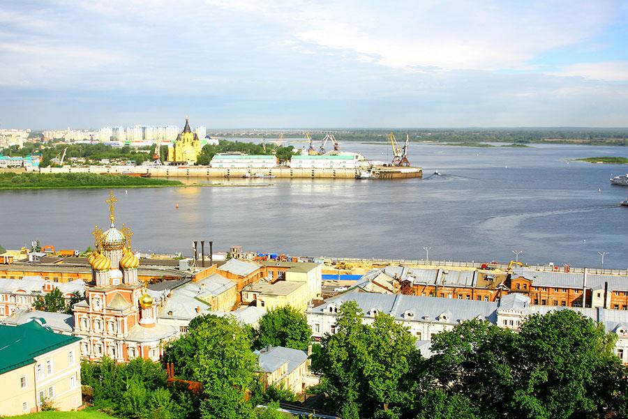 Río Volga.