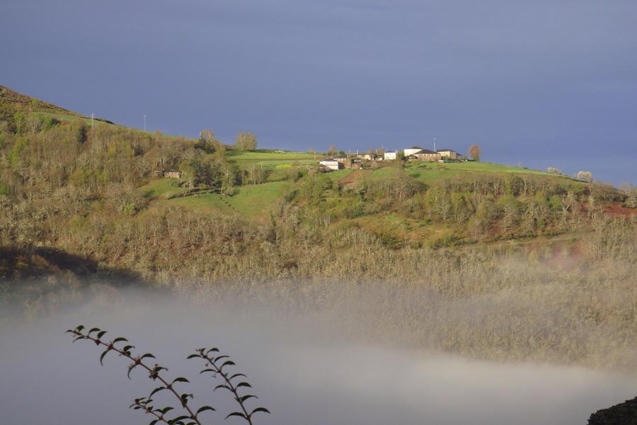 Vistas desde la casa rural O'Crego