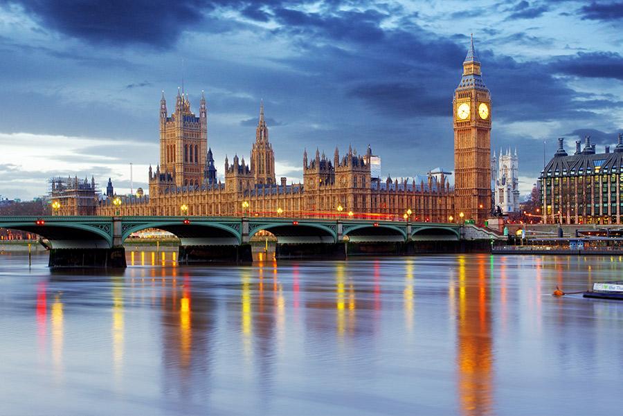 Panorámica de la ciudad de Londres