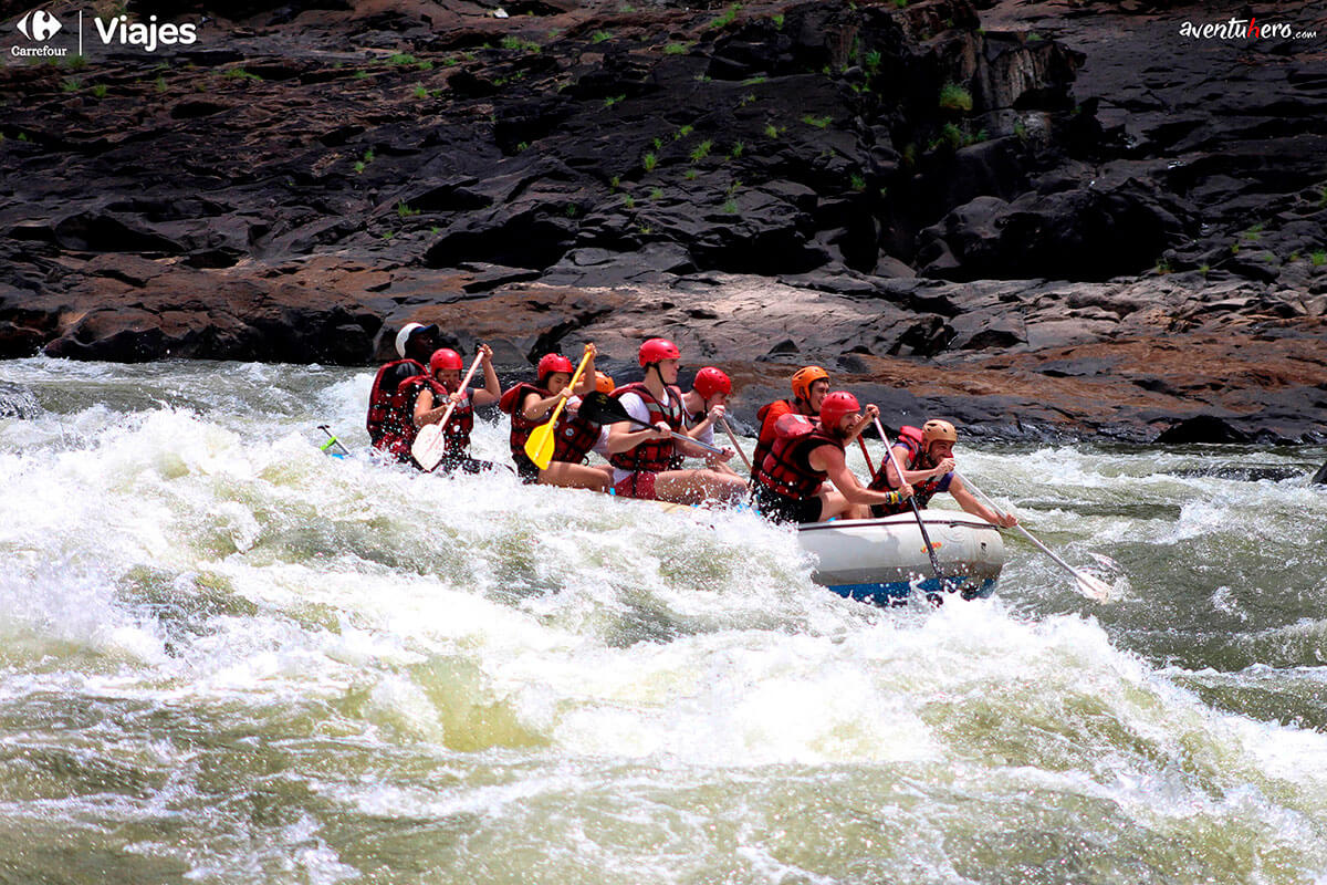 Rafting en Cataratas Victoria
