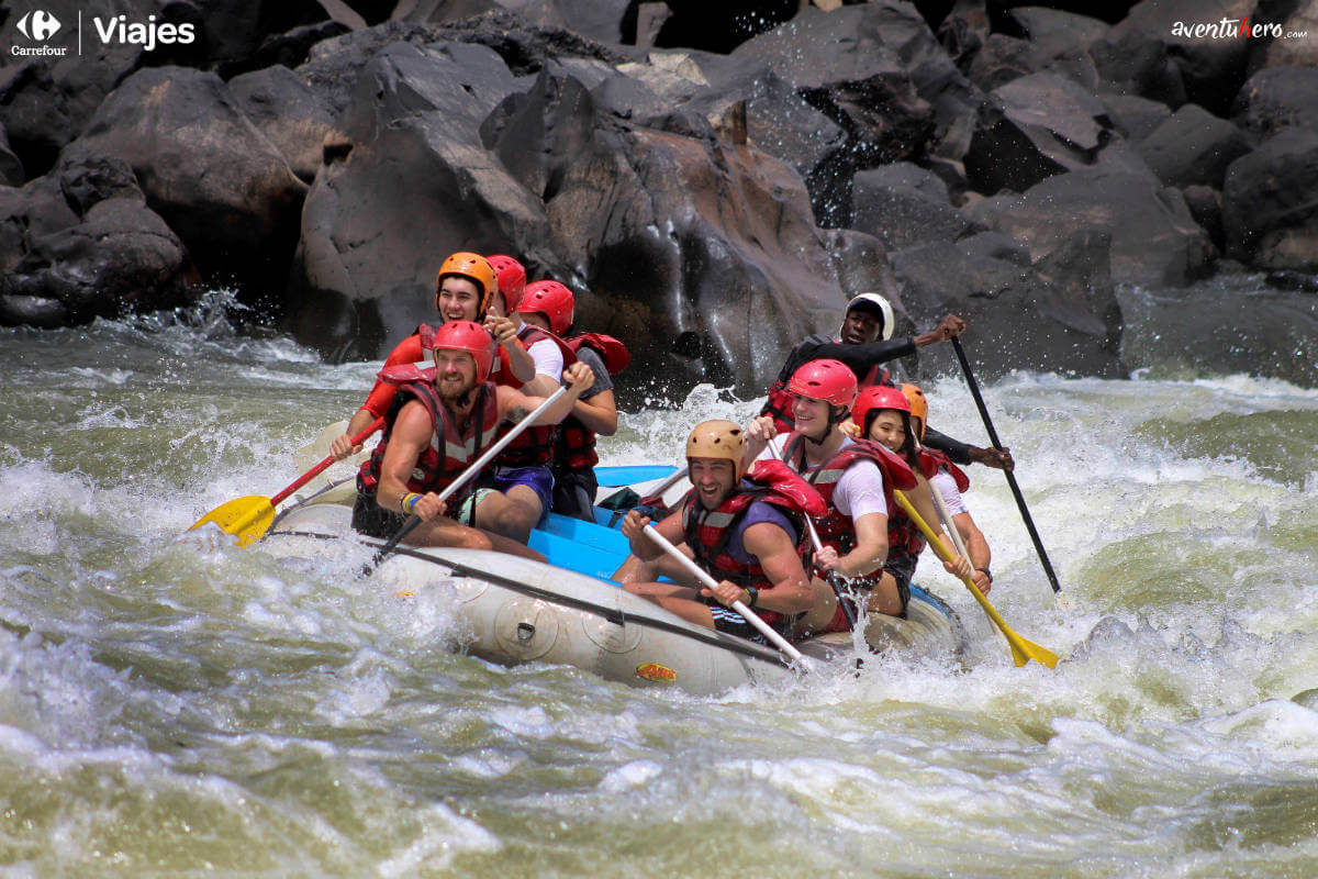 Aventuhero, Rafting Cataratas Victoria