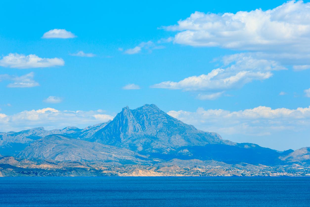 Benidorm, entorno natural (Spain).