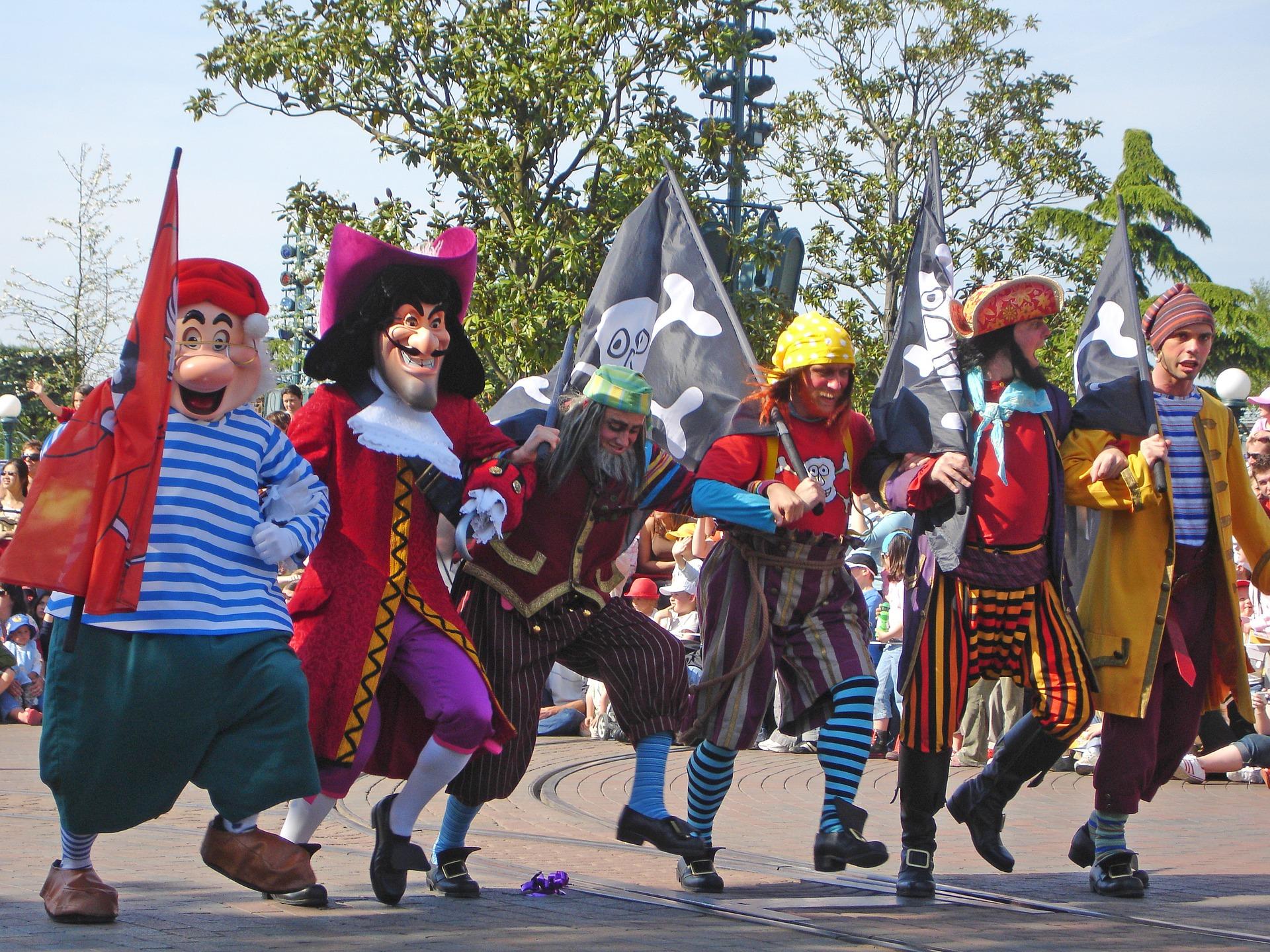 Personajes en Disneyland Paris