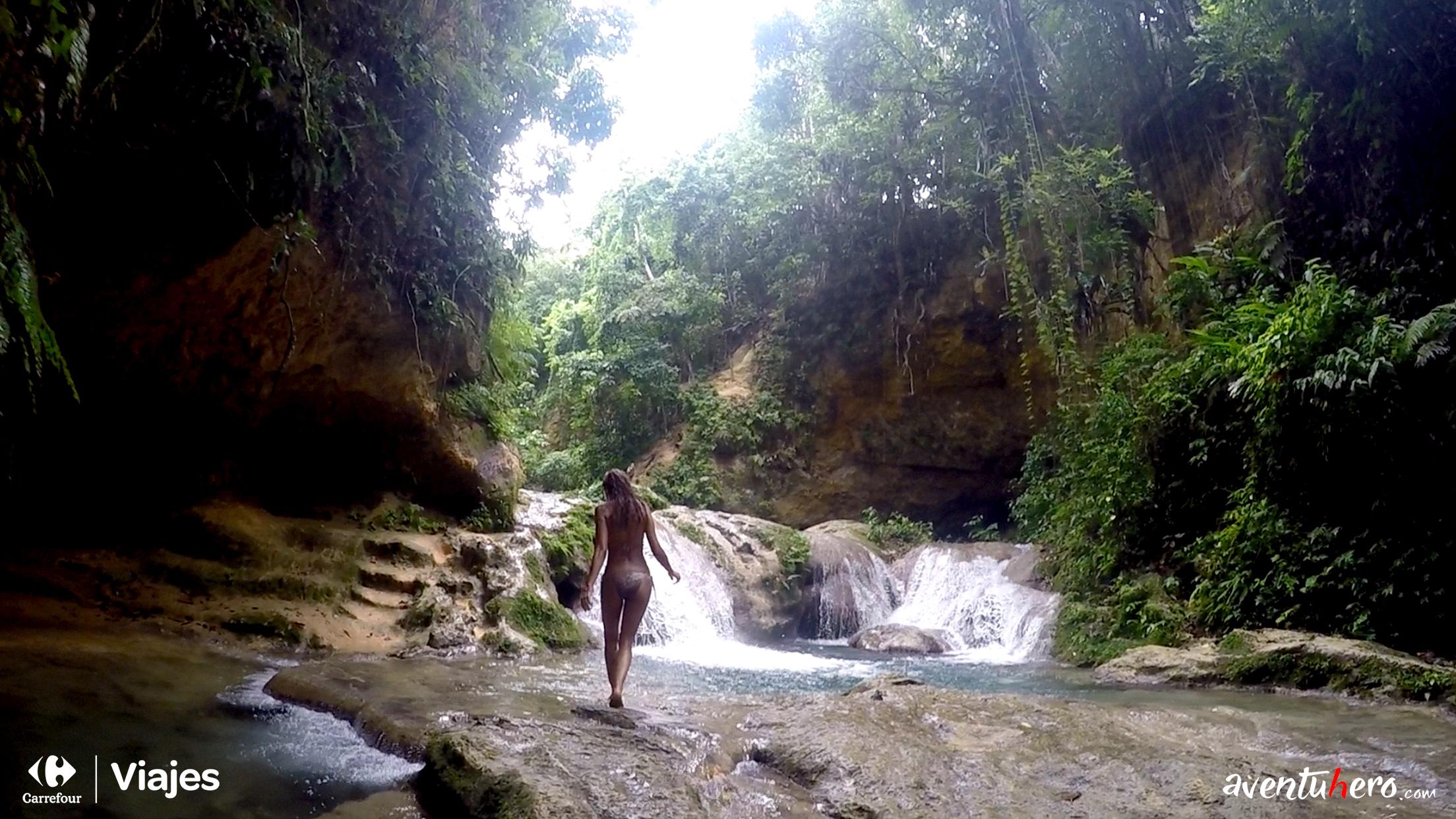 Aventuhero - Un paraje de ensueno. Blue Hole. Jamaica