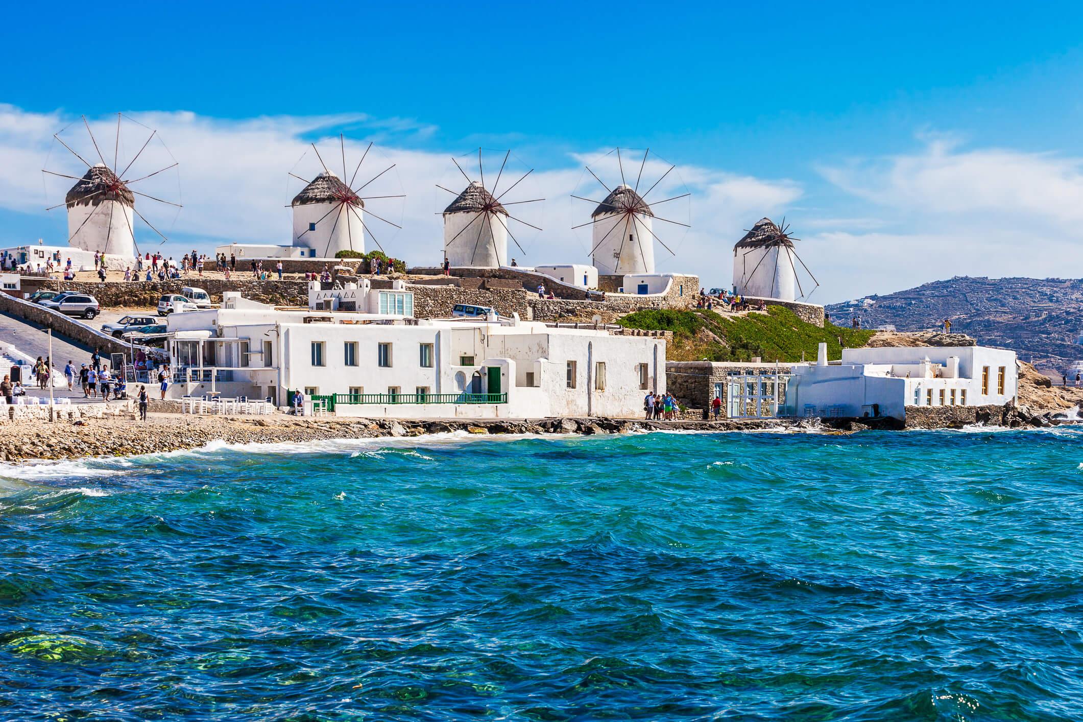 Crucero por Grecia, Mikonos