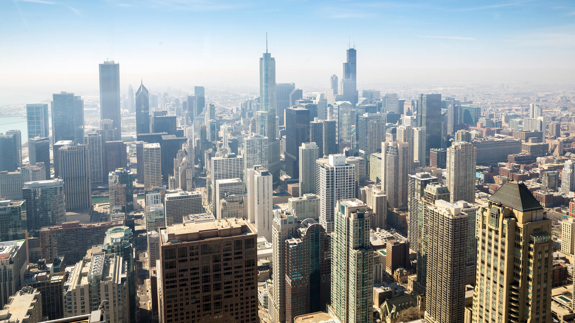 Panorámica aérea, Chicago