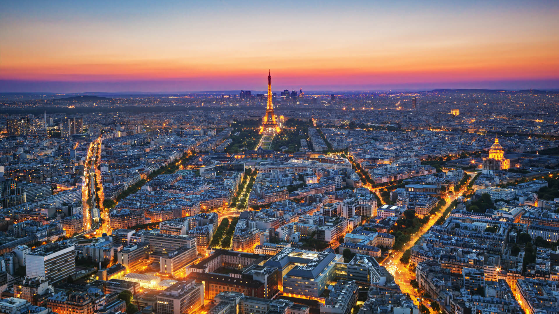 Vista aérea, París