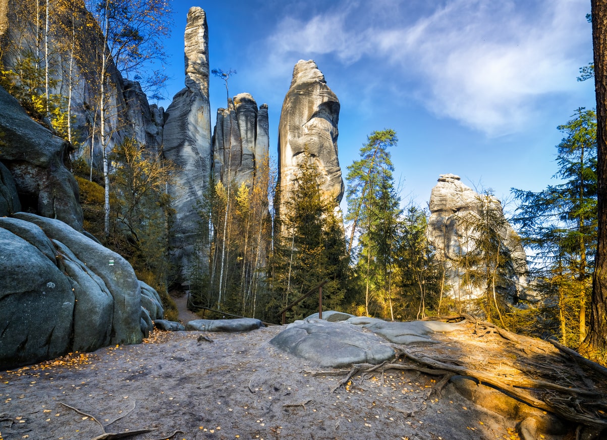 Rocas de Adrspach-Teplice