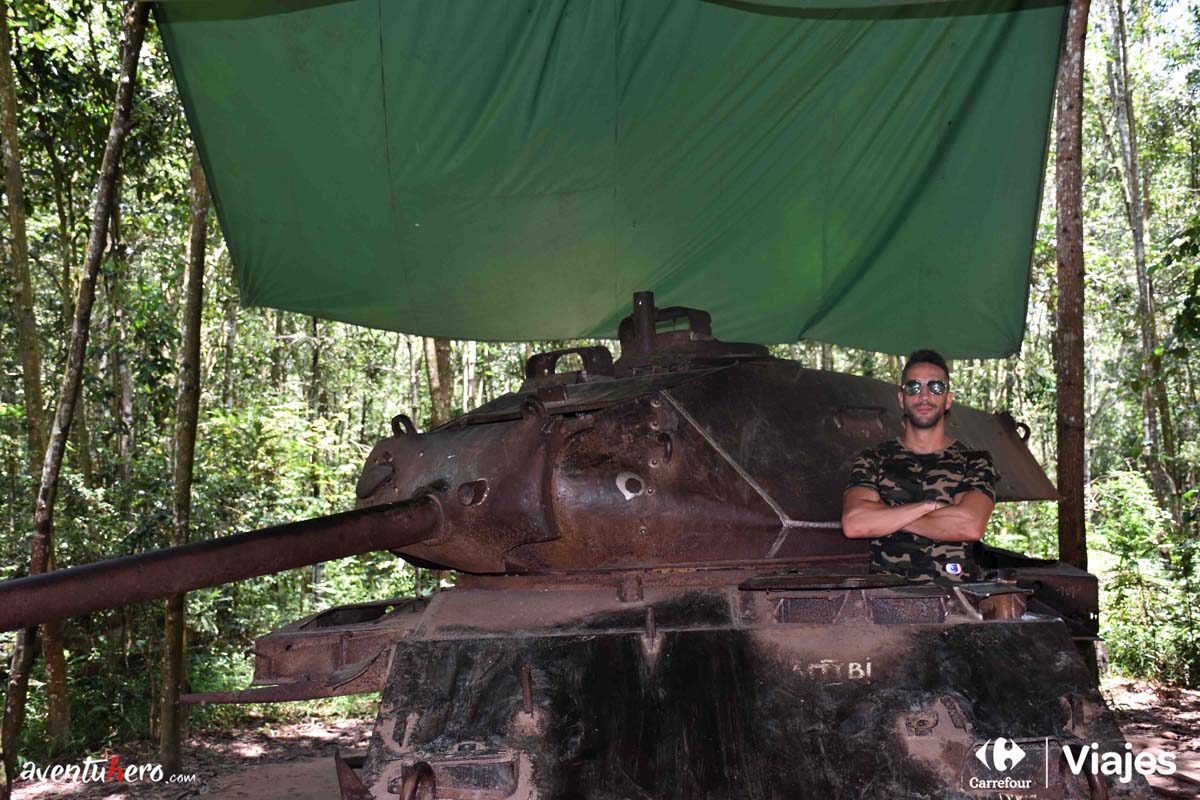 Tanque abandonado de Cuchi