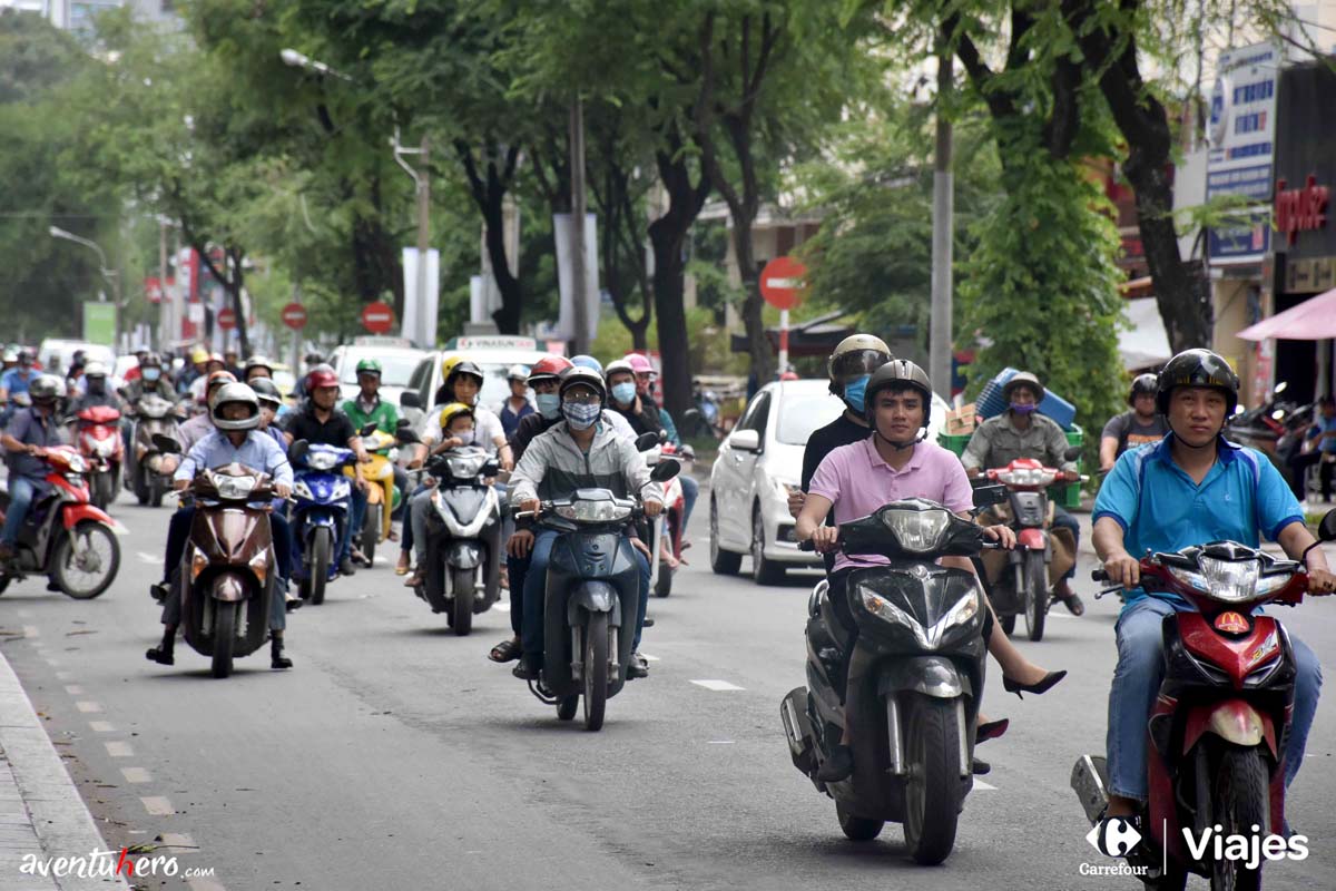 Motos en Saigón