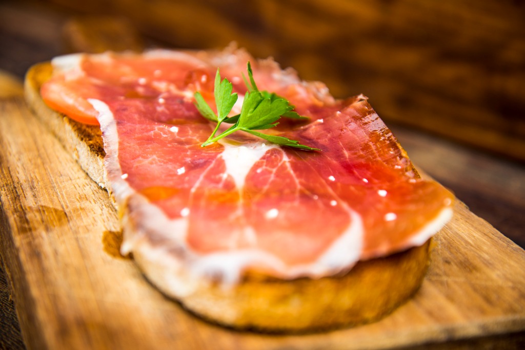 Córdoba, Tostada de jamón