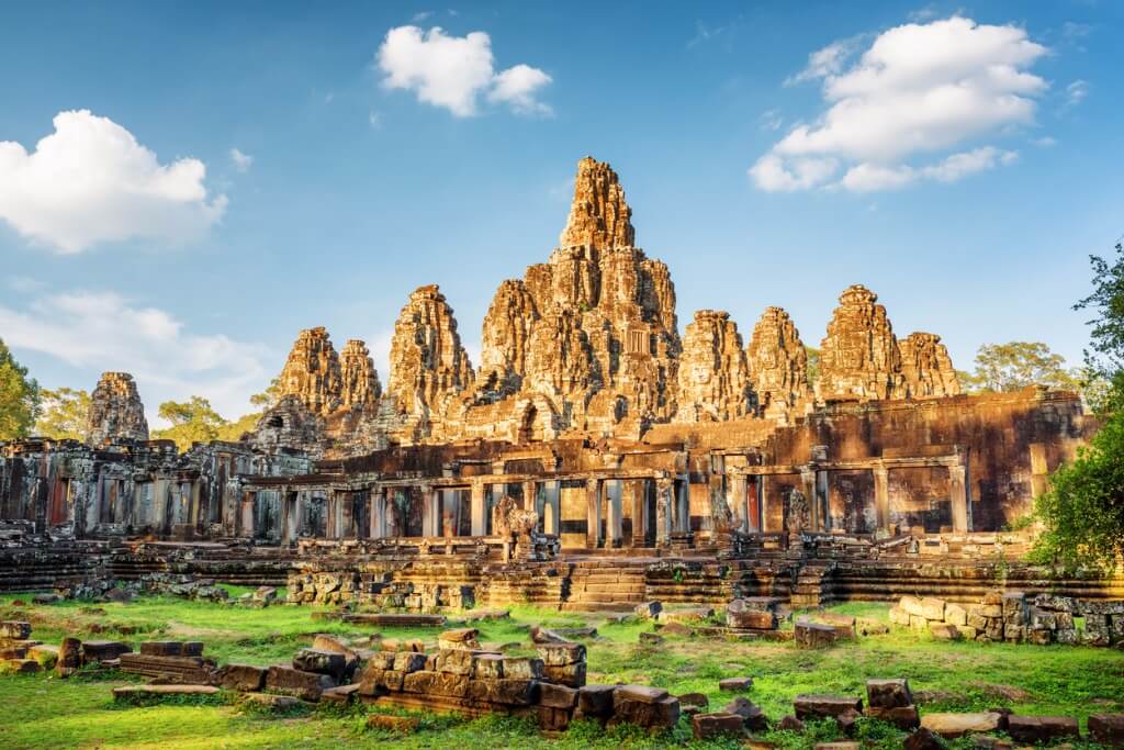 Sudeste asiático, Templo Bayon en Camboya