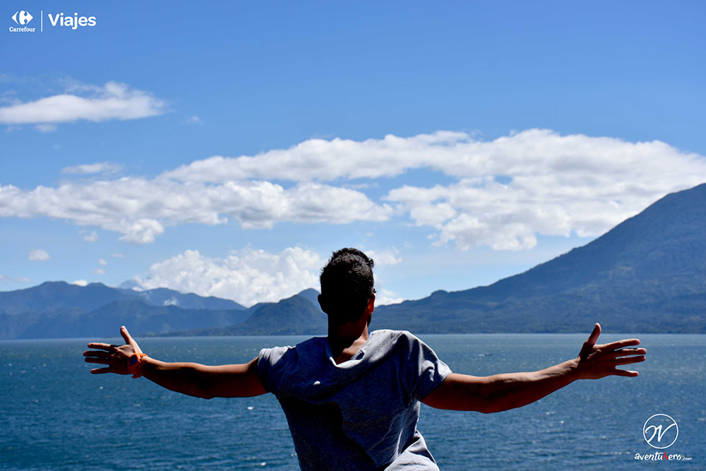 Aventuhero en Guatemala Mirador en Atitlan