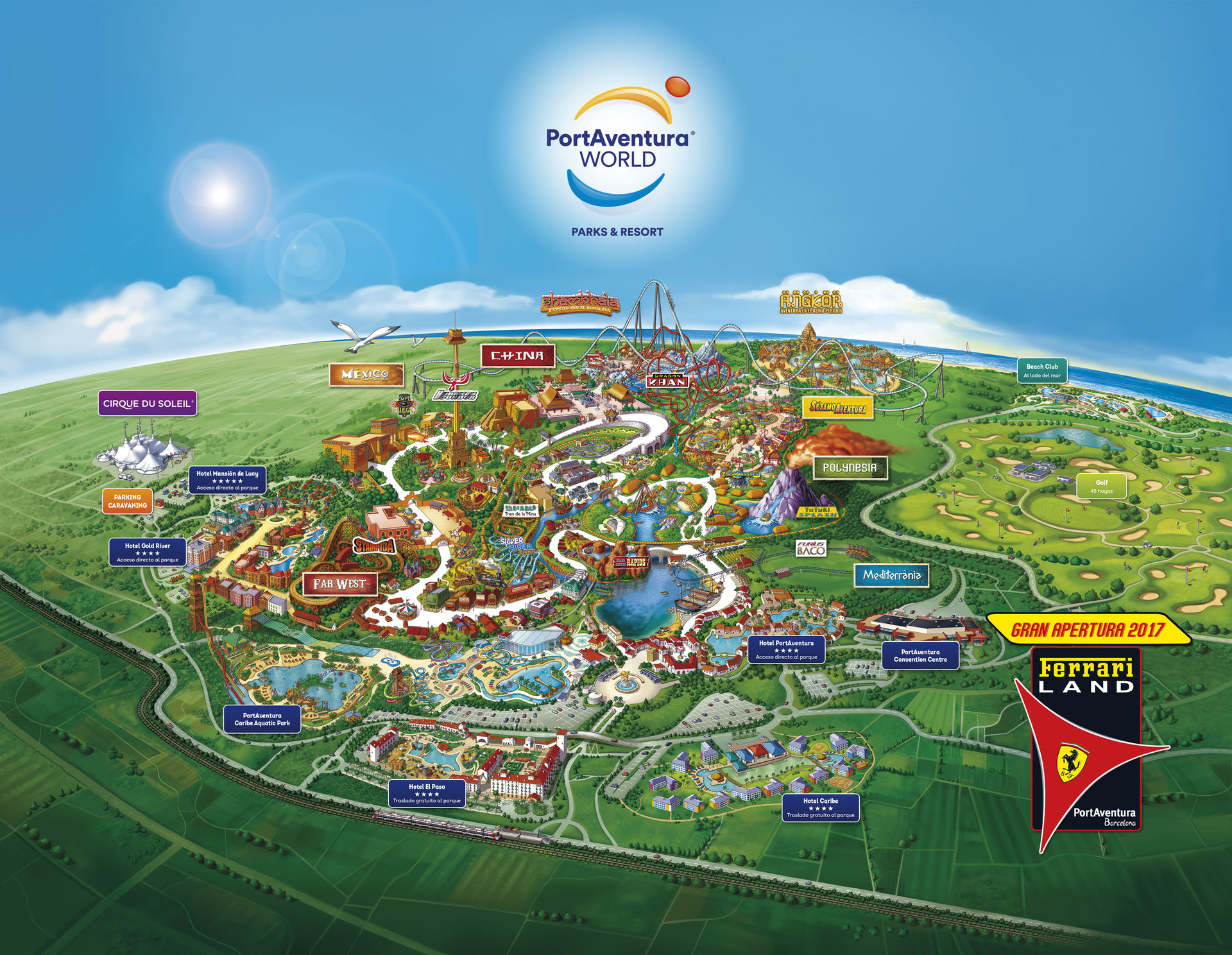 Atracciones Port Aventura Conoce Las 5 Pensadas Para Los Valientes