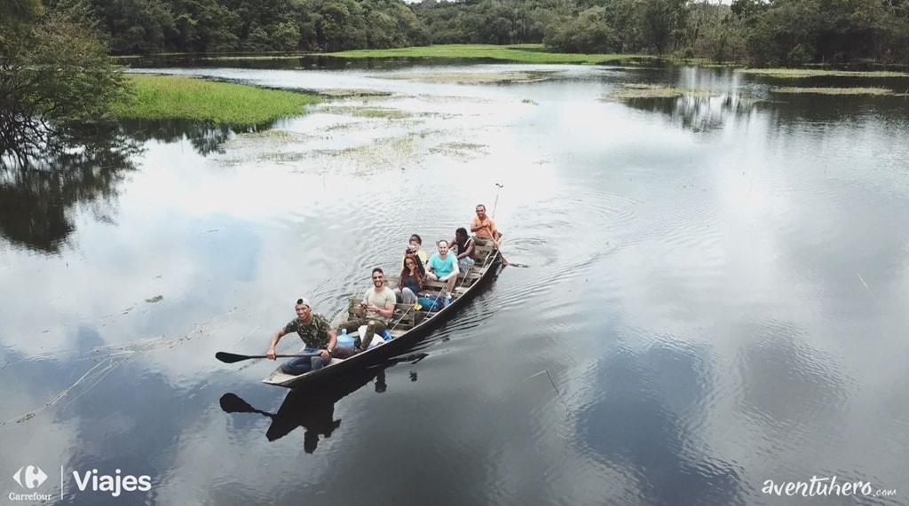Atravesando el Amazonas