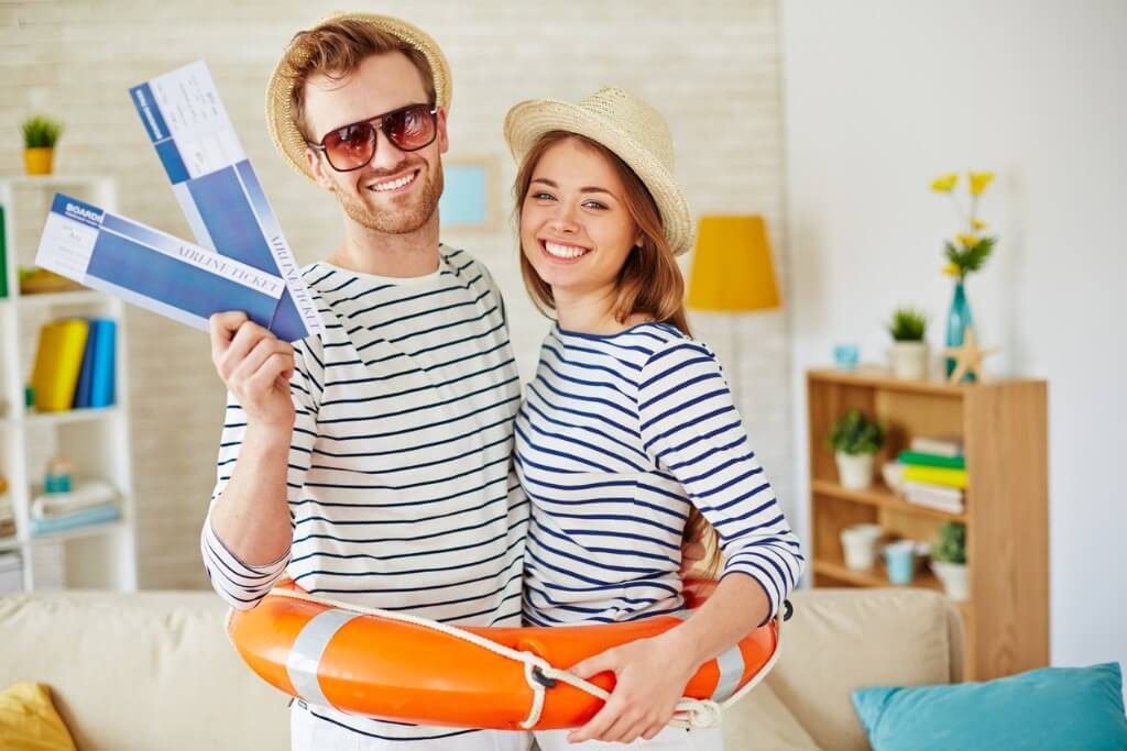 Pareja de crucero