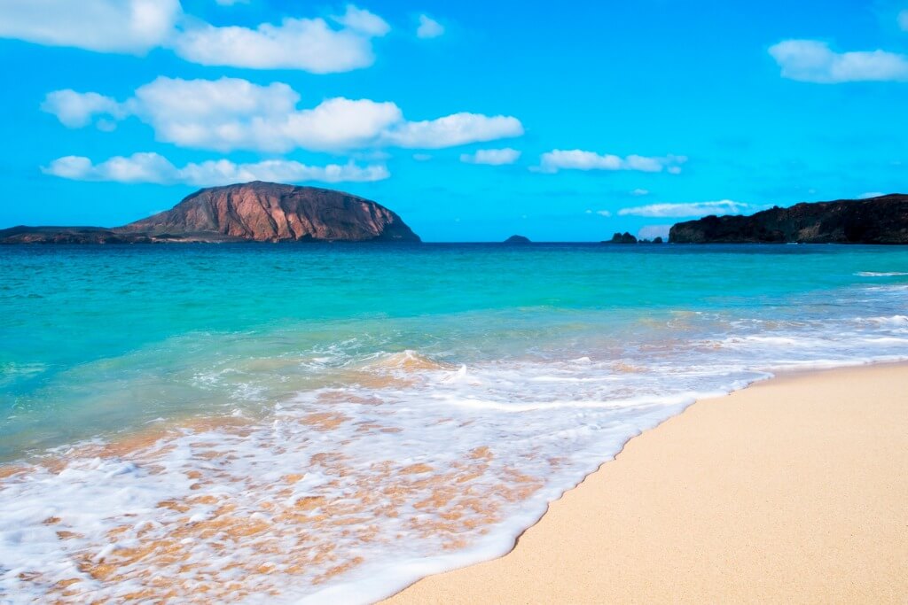 Playa La Graciosa, Islas Canarias