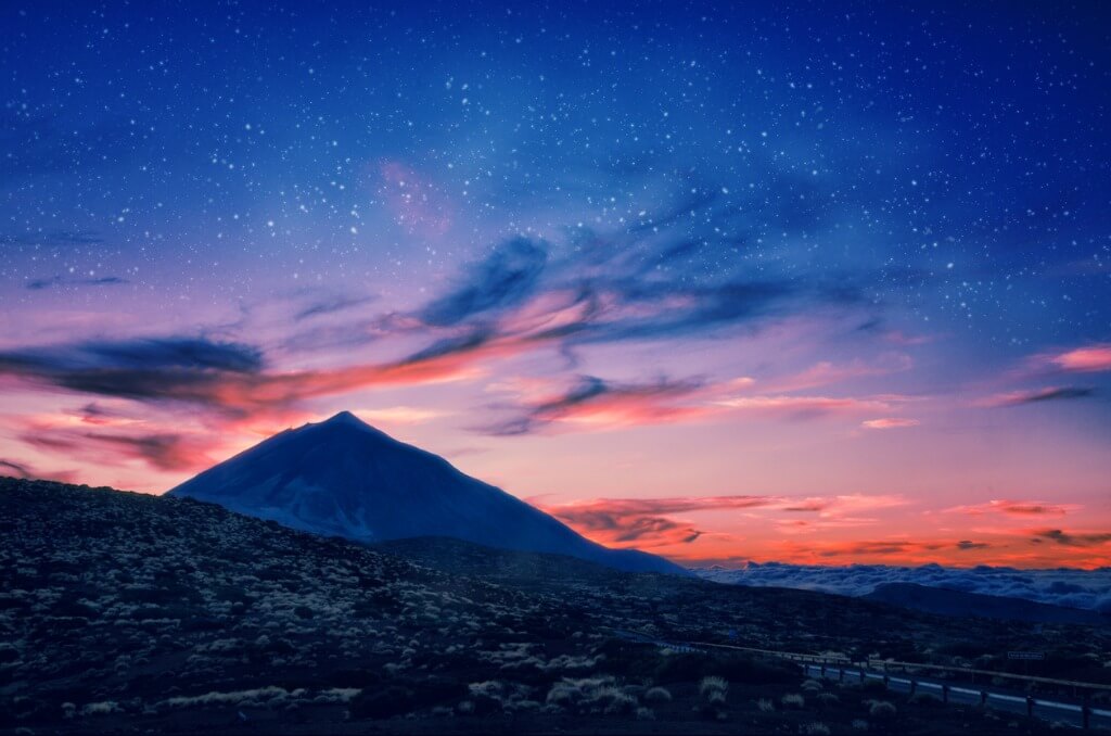 Vista Nocturna, Parque Nacional del Teide