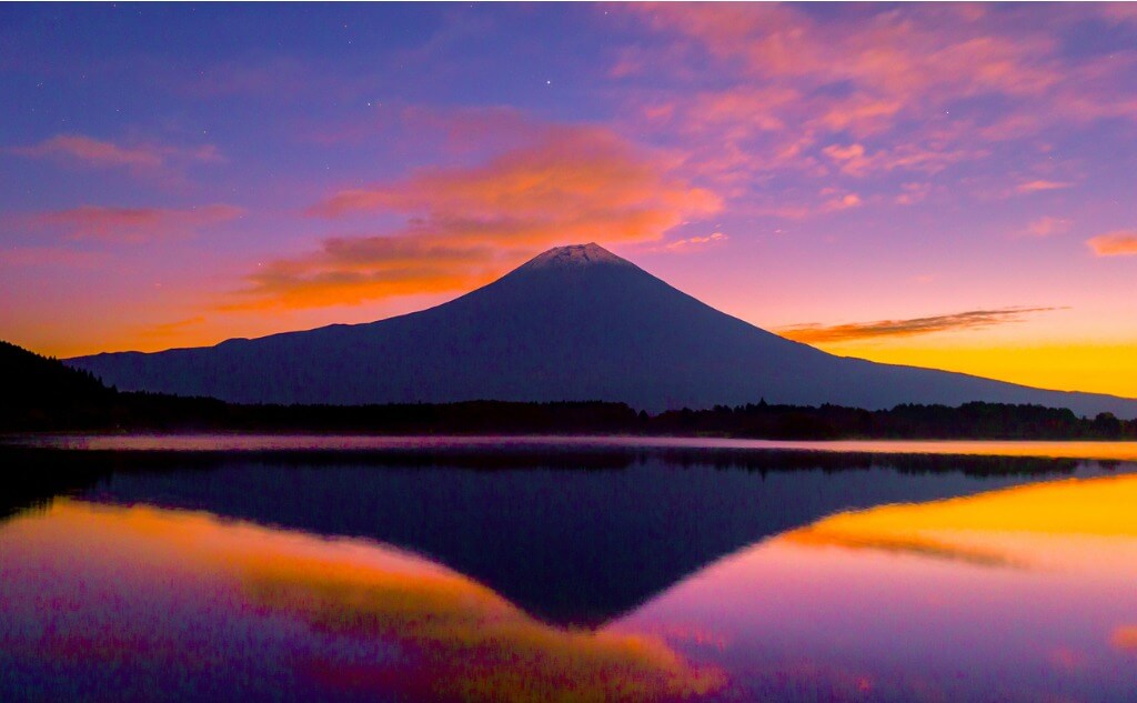 Atardecer Monte Fuji