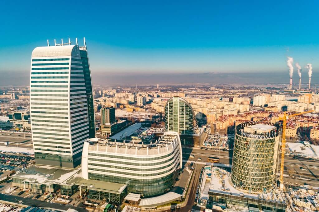 Vista aérea de Sofia