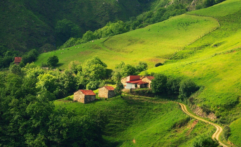 Casas rurales en  la montaña